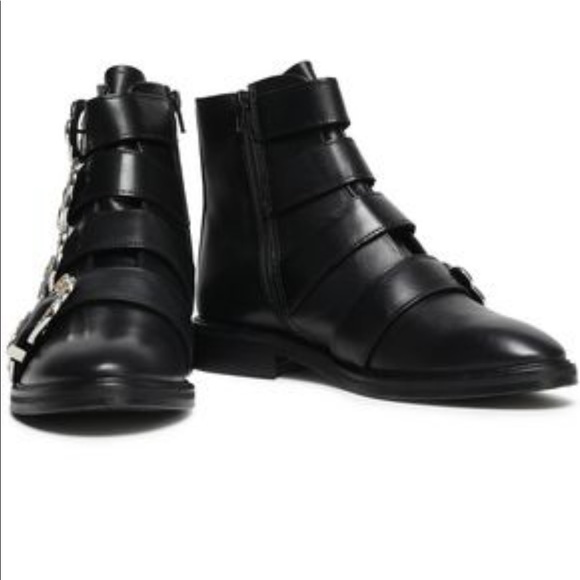 Maje Jackpot Buckle Boots Sz 39 - Picture 2 of 16